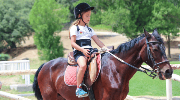 Campamento en Universidad Francisco Vitoria con hípica