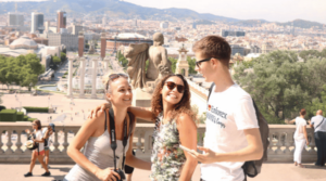 Campamento en inglés en la ciudad de Barcelona